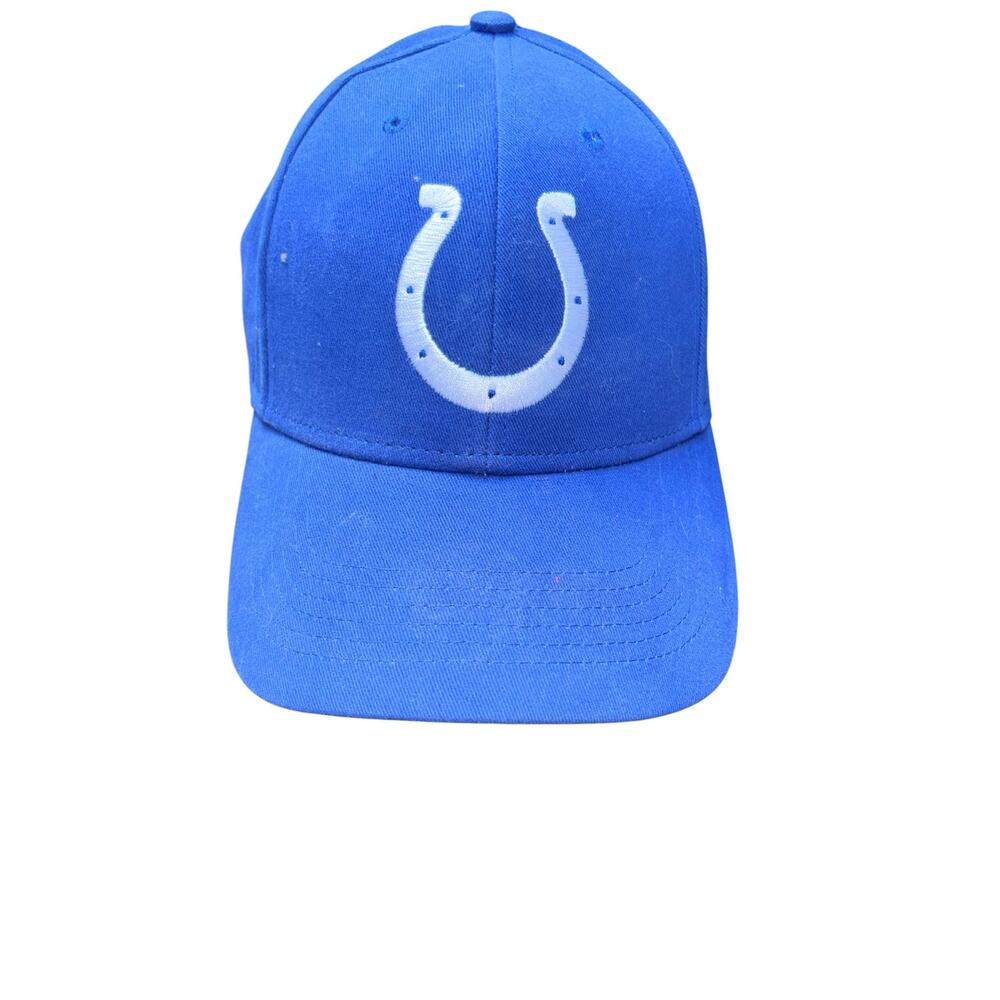 Indianapolis Colts Logo NFL Team Football Indiana Blue Adjustable Cap Hat